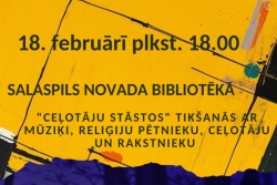 Salaspils bibliotēkā ceļotāju stāstos Salaspils novada TIC